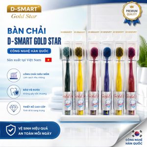 Bàn chải D-Smart Gold Star