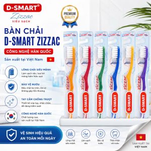 Bàn chải D-Smart Zizzac siêu sạch