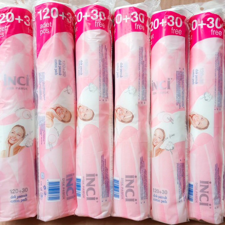 Bông tẩy trang InCi cottom 120+30 miếng