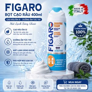 Bọt cạo râu Figaro 400ml